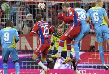 Video clip bàn thắng: Bayern Munich 4-1 Cologne - Chiến thắng dễ dàng